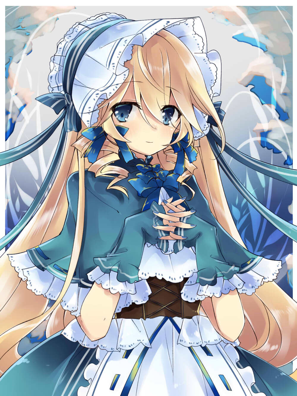 青p站二次元插画少女头像手绘原创