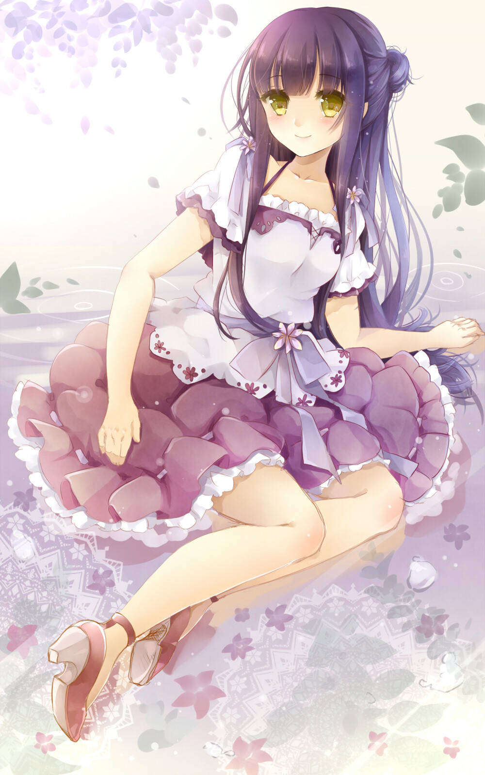 插画手绘 二次元美女 动漫 萌 壁纸
