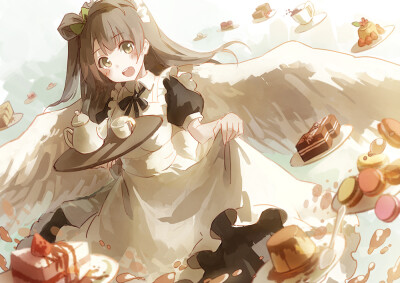 ことり p站 二次元 插画 少女 头像 手绘 lovelive！ 南小鸟