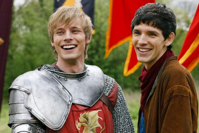 Merlin剧照 布莱德利·詹姆斯 Bradley James X 科林·摩根 Colin Morgan