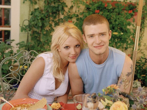 justin timberlake &amp;amp; Britney Spears 曾经的金童玉女