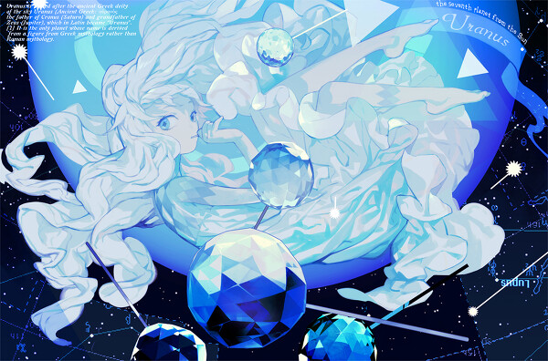 p站 二次元 插画 少女 头像 原创 △Uranus△ 女孩 オリジナル 画师：shishio* id=4293614