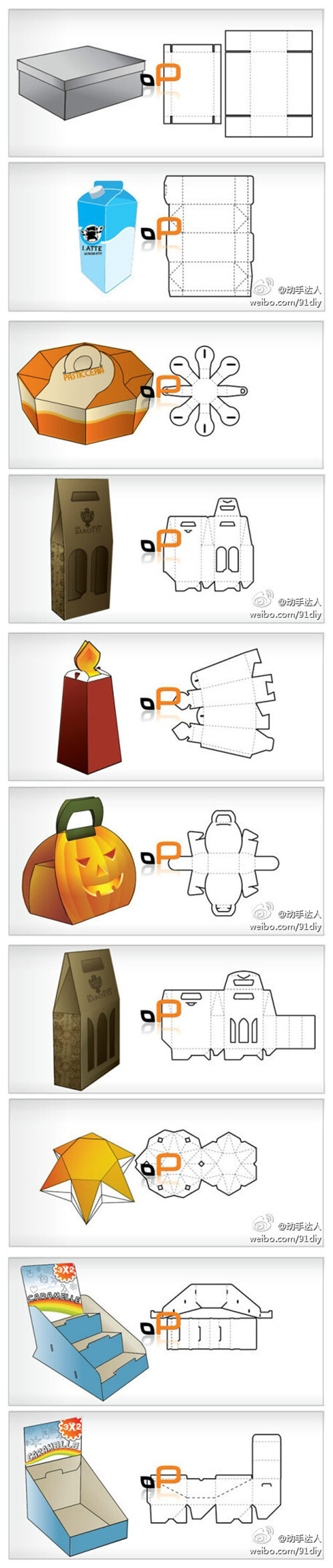 【包装盒的折法 A】（转自：http://weibo.com/p/1005052061184527/weibo?is_search=0&amp;amp;visible=0&amp;amp;is_tag=0&amp;amp;profile_ftype=1&amp;amp;page=5#feedtop）