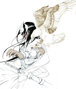 《长歌行》阿史那隼。漫画家：夏达