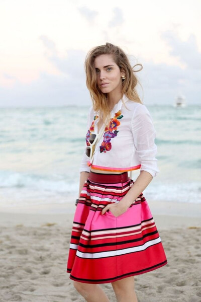 意大利最美街拍博主Chiara Ferragni