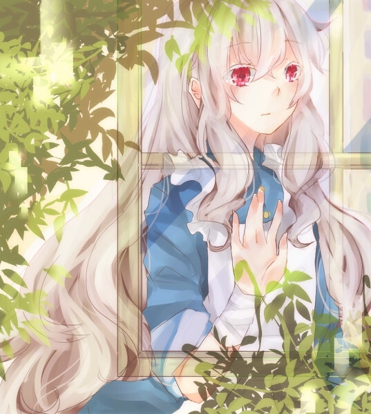 p站 二次元 插画 少女 头像 原创 物語の中でしか知らない世界に 小樱茉莉 空想森林 画师：涙多@ﾂｲｯﾀｱｱｱ id=41820136