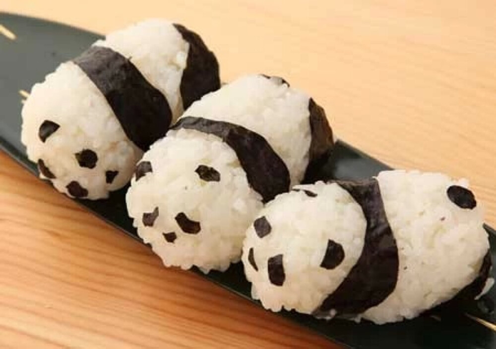 Panda rice roll