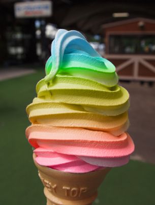 彩虹冰淇淋~
