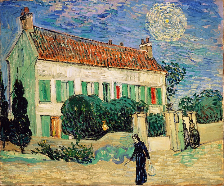 White house night---vincent van gogh