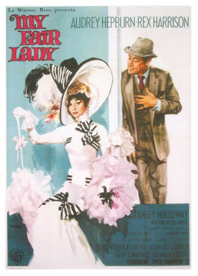 【窈窕淑女 My Fair Lady】The rain in Spain falls mainly on the plain.