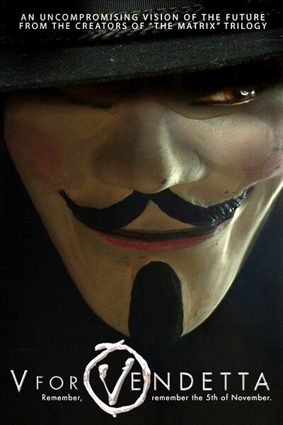 【V字仇杀队 V for Vendetta】让我们都带上V的面具吧