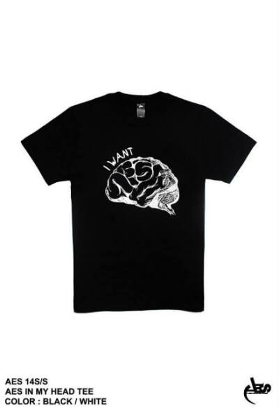 04/19 AES 14SS ISSUE - AES IN MY HEAD TEE