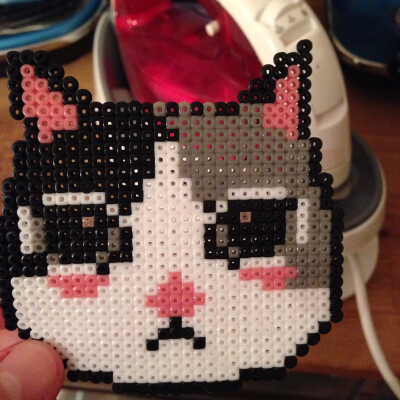 #拼豆# #拼拼豆豆# #DIY# #perler beads# 熊猫拼豆店开张特价中 http://pandacraft.taobao.com