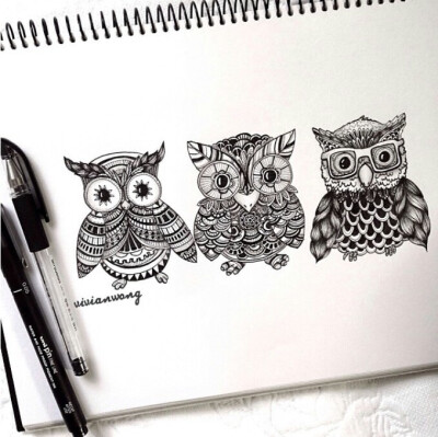 doodle owl