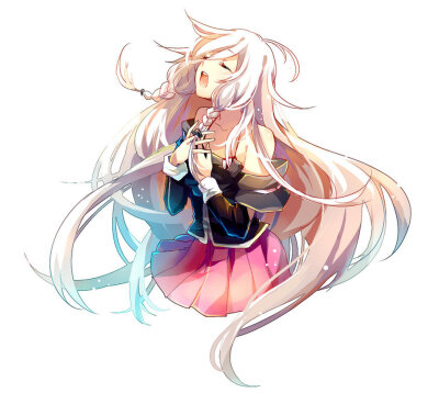 IA Render p站 二次元 插畫 少女 頭像 手繪 v家 IA