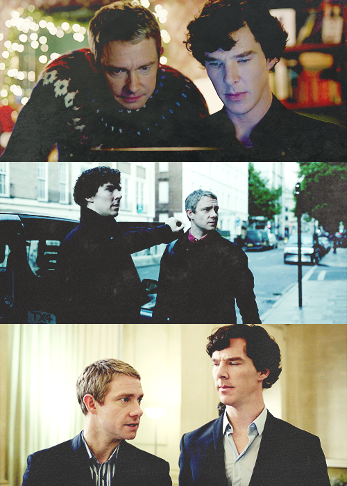 Benedict Cumberbatch Martin Freeman 卷福 花生 神探夏洛克 Sherlock