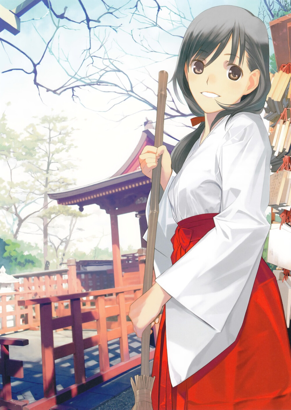  和风和服 神社 巫女大姐姐