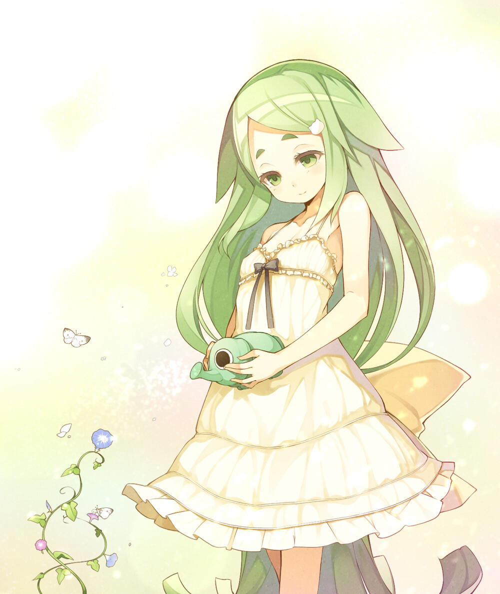 うつつp站二次元插画少女头像手绘动漫