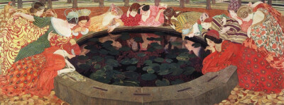 The Mysterious Water - Ernest Bieler 1911..