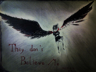 I tried to be perfect.But nothing was worth it.I don't believe it makes me real.I thought it'd be easy.But no one believes me.I left all the things that I said