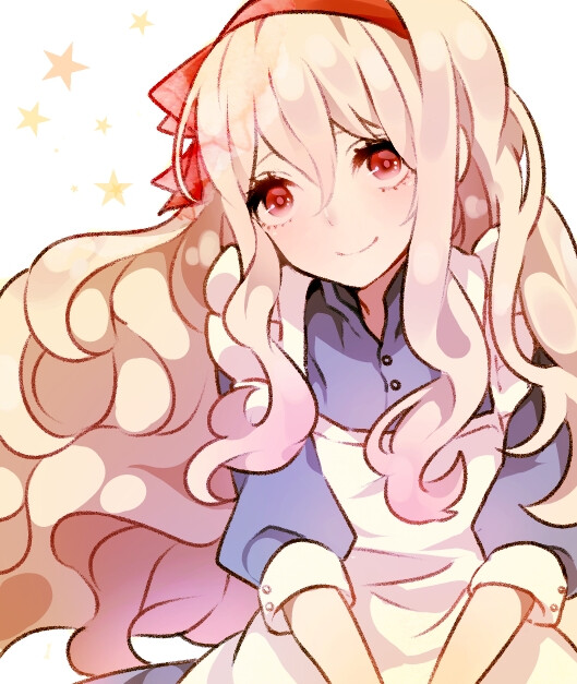 p站 二次元 插画 少女 头像 原创 ☆☆☆ 阳炎project 小樱茉莉 画师