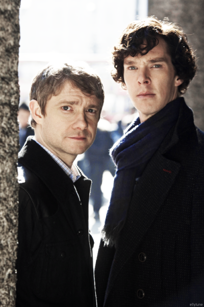 Benedict Cumberbatch Martin Freeman 卷福 花生 神探夏洛克 Sherlock