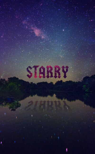 starry starry night…