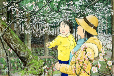 羽尻 利門 作品 『梅の里』 阿南市 明谷梅林