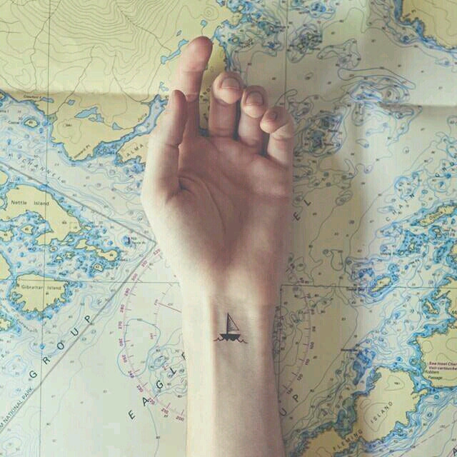 Simple tattoo.