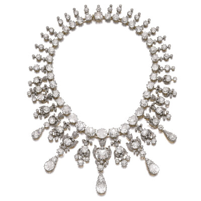 A spectacular diamond necklace from the collection of Flora Sassoon