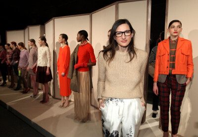 J.CREW品牌总裁Jenna Lyons，中国风裤子真好看