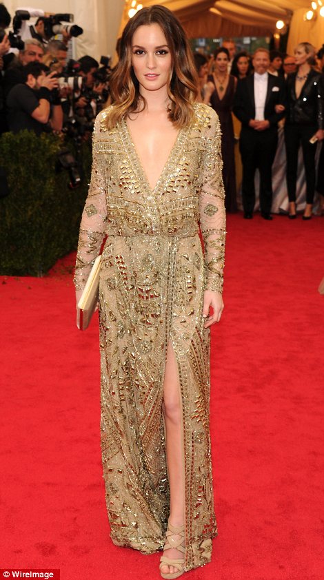 Leighton Meester @ Met Gala 2014