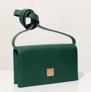 unique墨绿vintage牛皮十字纹单肩斜跨小包定型邮差包