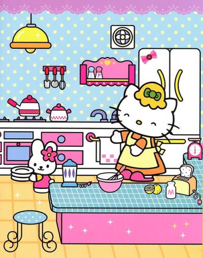 Kitty ， hello kitty ， 凯蒂猫~~