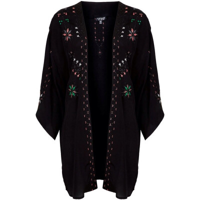 TOPSHOP Aztec Embroirdered Kimono