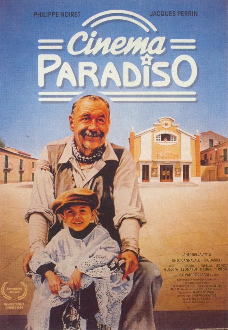 天堂电影院 Nuovo Cinema Paradiso (1988) 年轻是一种资本，而怀旧只属于老年人。 当一个世界坍塌的时候，你总会看到一些人在哭，而另一些人的脸上，挂着笑。那笑的，总是年轻人，因为他们向前看着，旧世界的毁灭，意味着新世界的诞生。