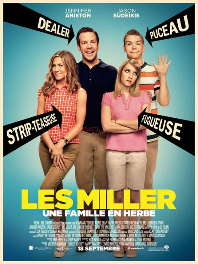 冒牌家庭 We're the Millers 减压喜剧