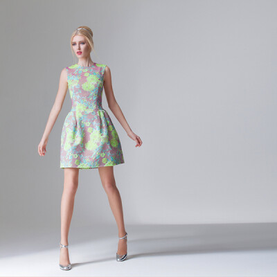 Mozart f/w 2014-15 青春活力的碎花洋裙