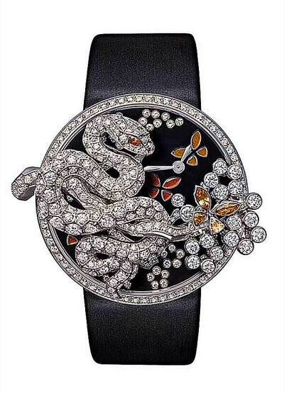 2013SIHH 卡地亚孤品高级珠宝腕表。