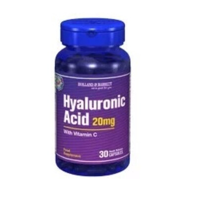 Hyaluronic Acid with VitaminC玻尿酸+维生素C。美白补水必备，不敢的，就吃保健品吧，英国正品代购。安全可靠！