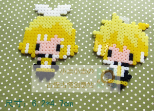 镜音 双子 拼豆