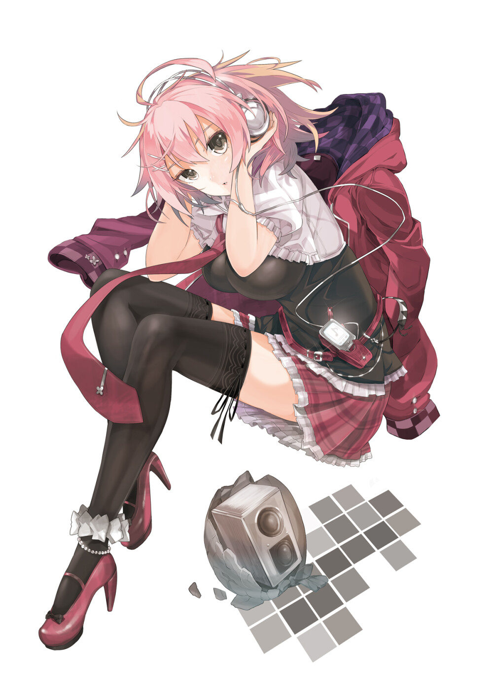 tokyoergsummittes子ちゃんp站二次元插画少女头像手绘