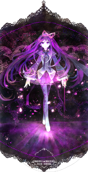 10t  魔法少女小圆 黑色 晓美焰 萝莉