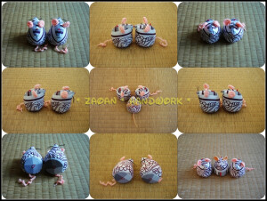 2008年 鼠年 祥云鼠 向左看  向右看 向前看:)