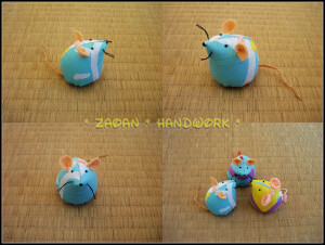 2008年 鼠年 蓝花鼠们