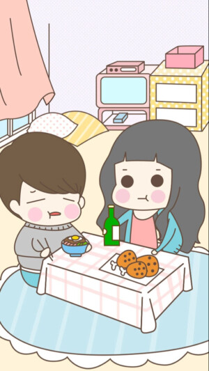 ⋈*⋆愤怒de小他的她✿✿ฺ               iPhone5，手机壁纸，韩系，可爱，萌图