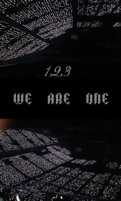 123，WE ARE ONE