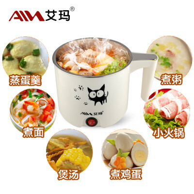  http://item.taobao.com/item.htm?spm=a1z10.1.w4004-6796212183.12.r3QdL8&amp;amp;id=39014582372艾玛电煮锅多功能电热杯 学生电火锅电饭锅煮面锅电饭煲包邮特价