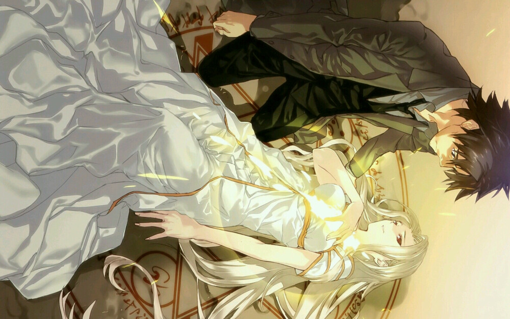 Fate/Zero[命运之夜-零]～卫宫 切嗣～愛麗絲菲爾～ 聖杯 p站 pixiv 插画 聖杯と聖女 原创