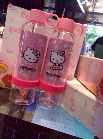 柠檬杯 hello kitty 版